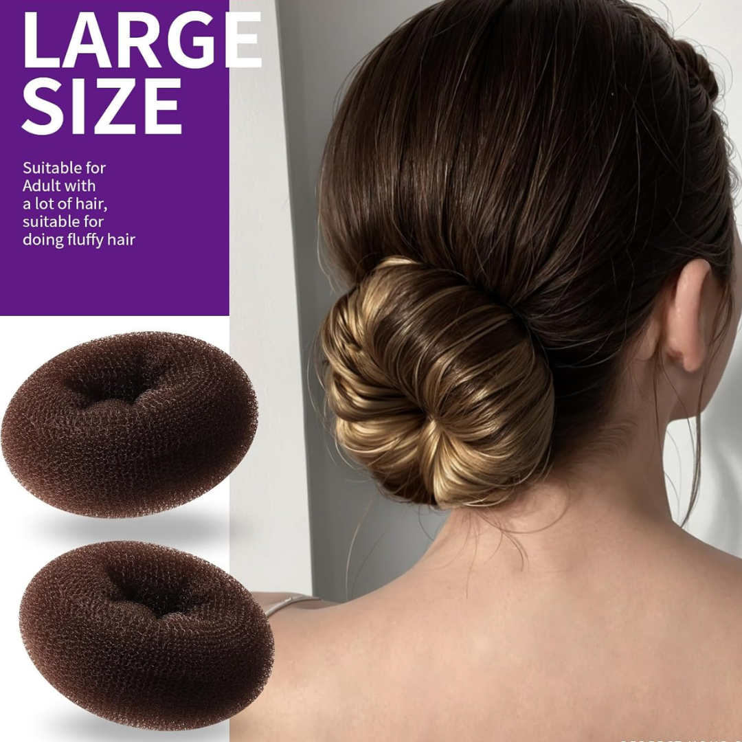Donut Knot Maker Set – 7 Rings & Accessories-Chocolate-Nora Luxe