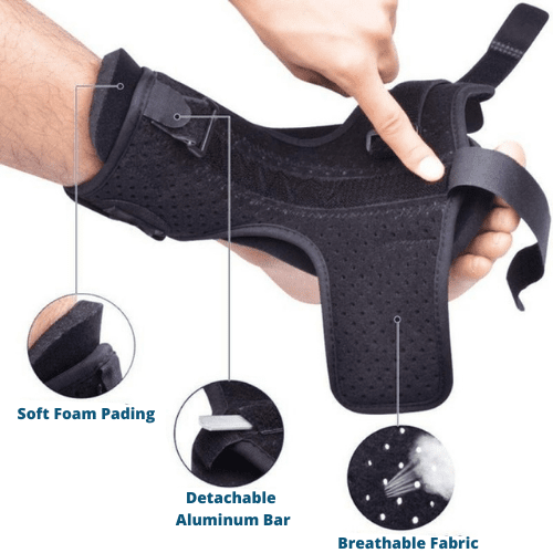 Dorsal night splint - FlexiSleep-Nora Luxe