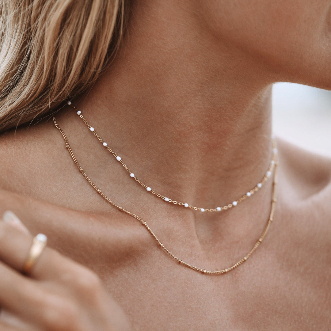 Double Bead Choker - Amara-Nora Luxe
