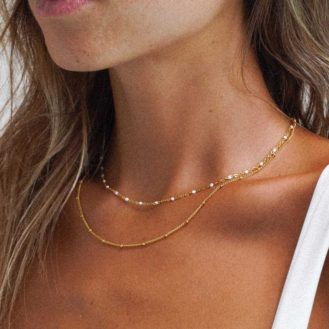 Double Bead Choker - Amara-Nora Luxe