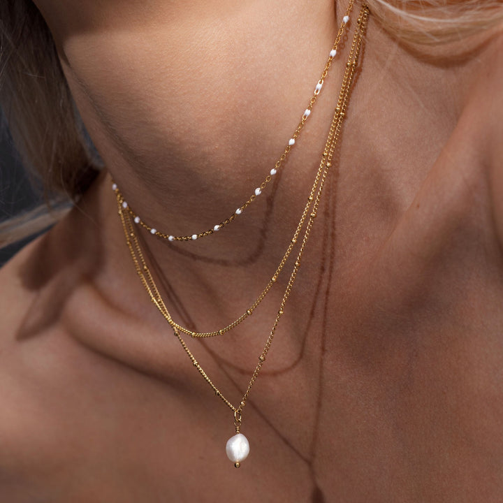 Double Bead Choker - Amara-Nora Luxe