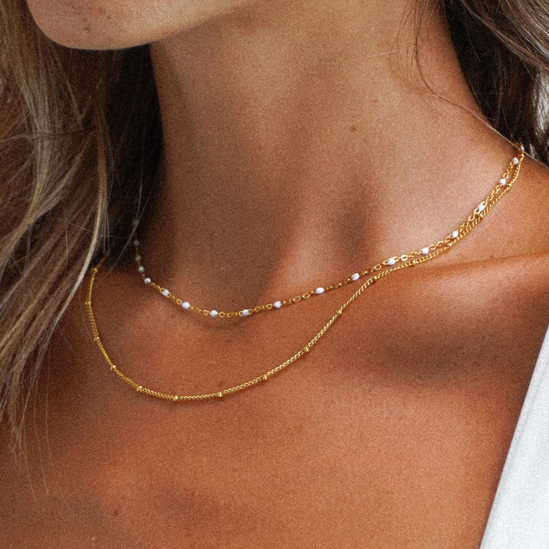 Double Bead Choker - Amara-Nora Luxe