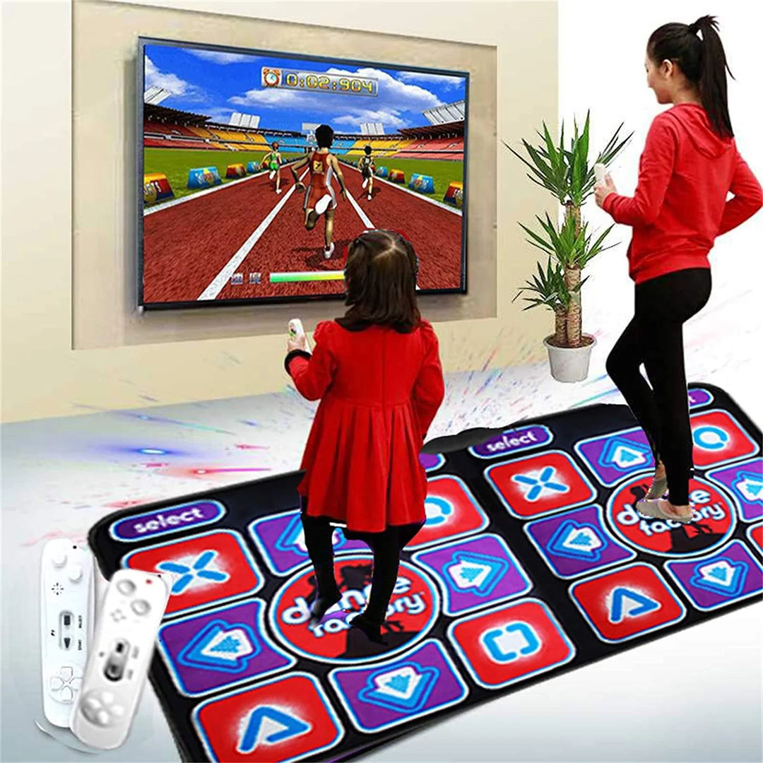 Double Dance Mat with Remote Control - RhythmFlex-Nora Luxe