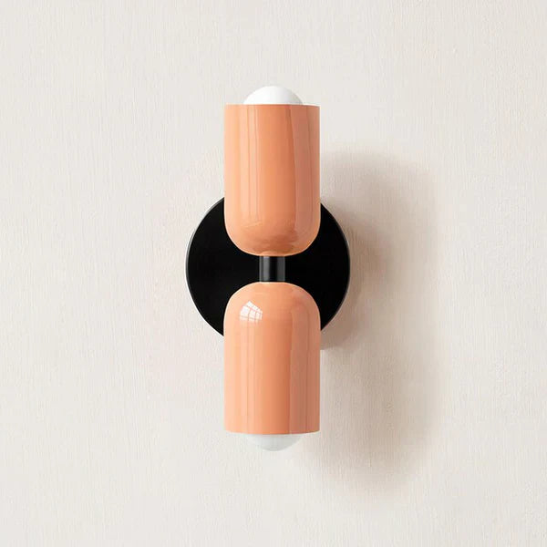 Double LED Wall Lamps - DualGlow-Pink-Nora Luxe