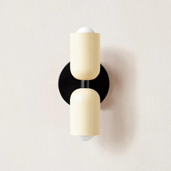 Double LED Wall Lamps - DualGlow-White-Nora Luxe