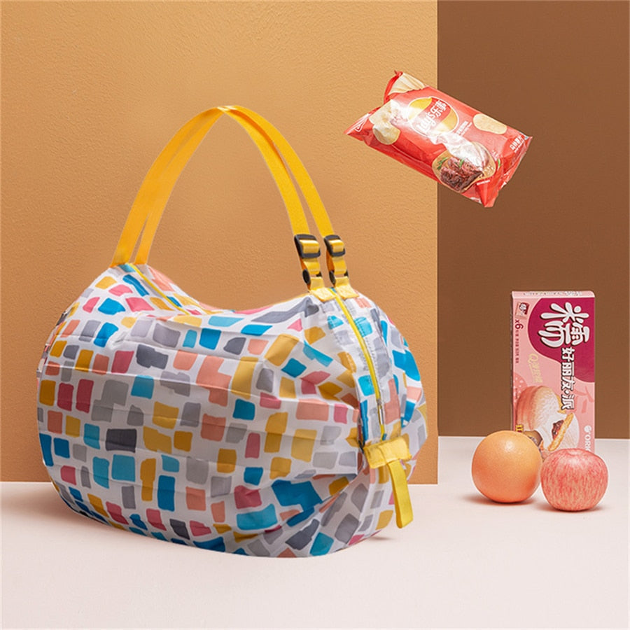 Foldable Large-Capacity Shopping Tote – 1+1 FREE