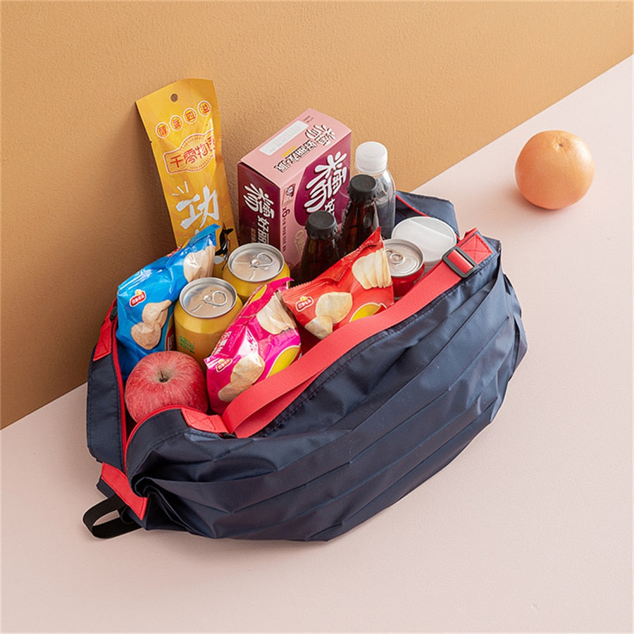 Foldable Large-Capacity Shopping Tote – 1+1 FREE