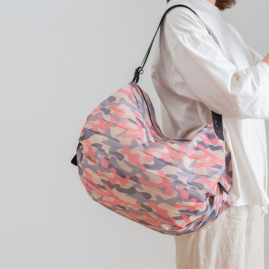 Foldable Large-Capacity Shopping Tote – 1+1 FREE