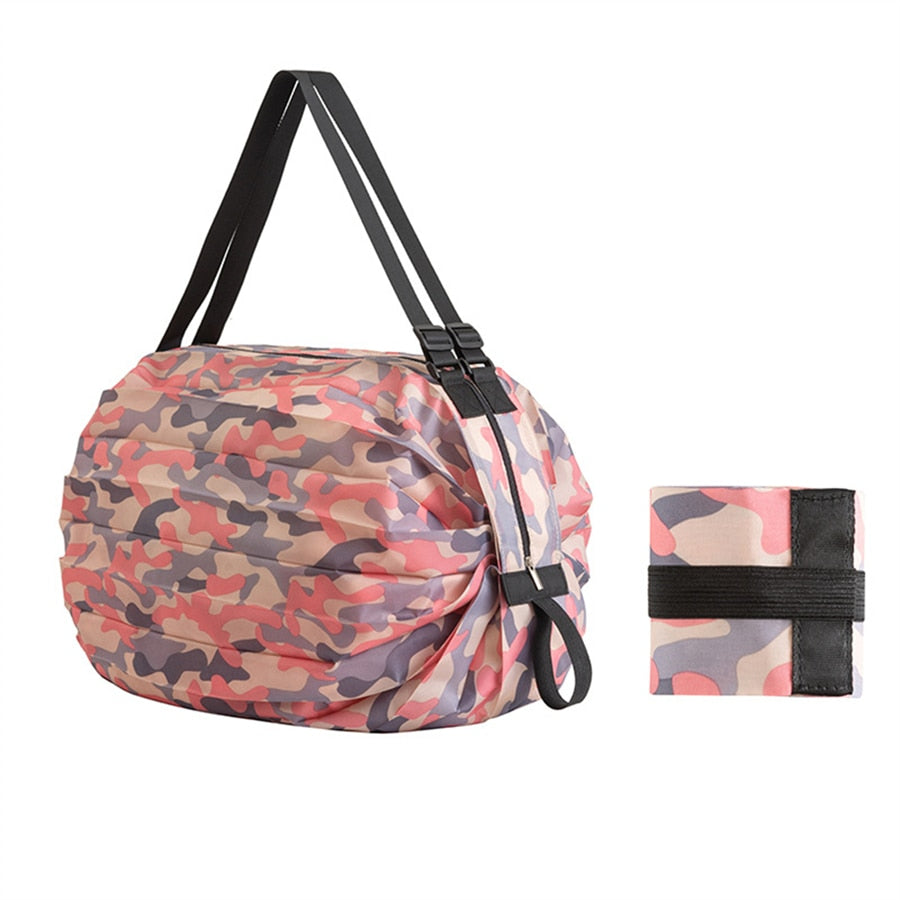 Foldable Large-Capacity Shopping Tote – 1+1 FREE