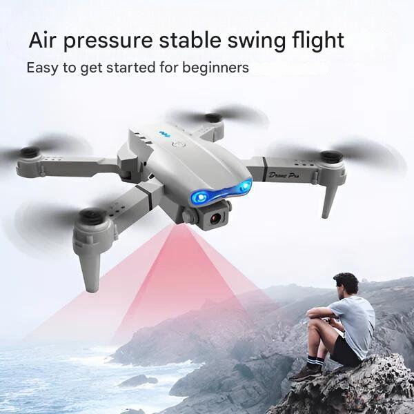 Drone with Dual Camera - AeroVision-Black-Nora Luxe