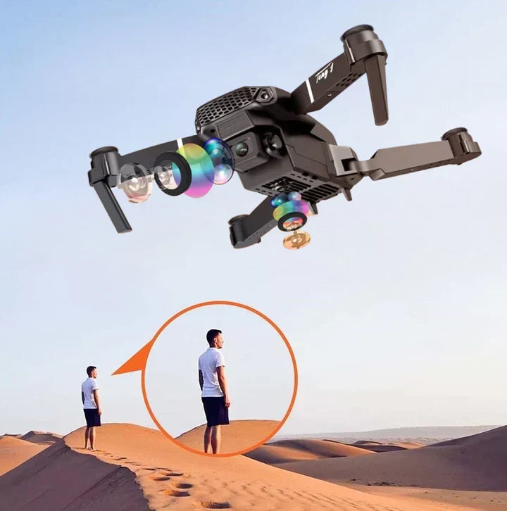 Camera Drone | 4K Dual Camera Stable Compact Rechargeable Durable ...