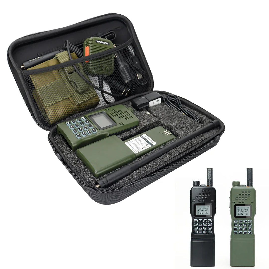 Dual-Band Walkie Talkie - CommGuard-Green-Nora Luxe