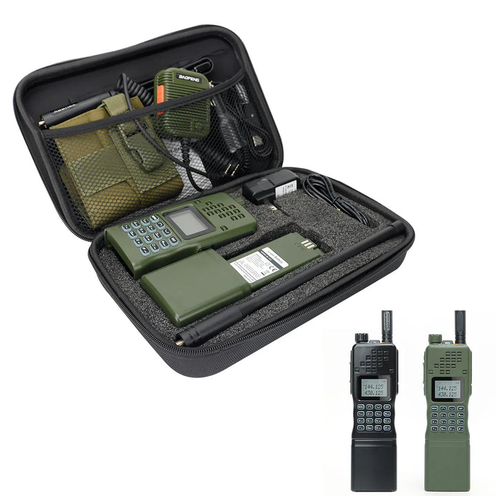 Dual-Band Walkie Talkie - CommGuard-Green-Nora Luxe
