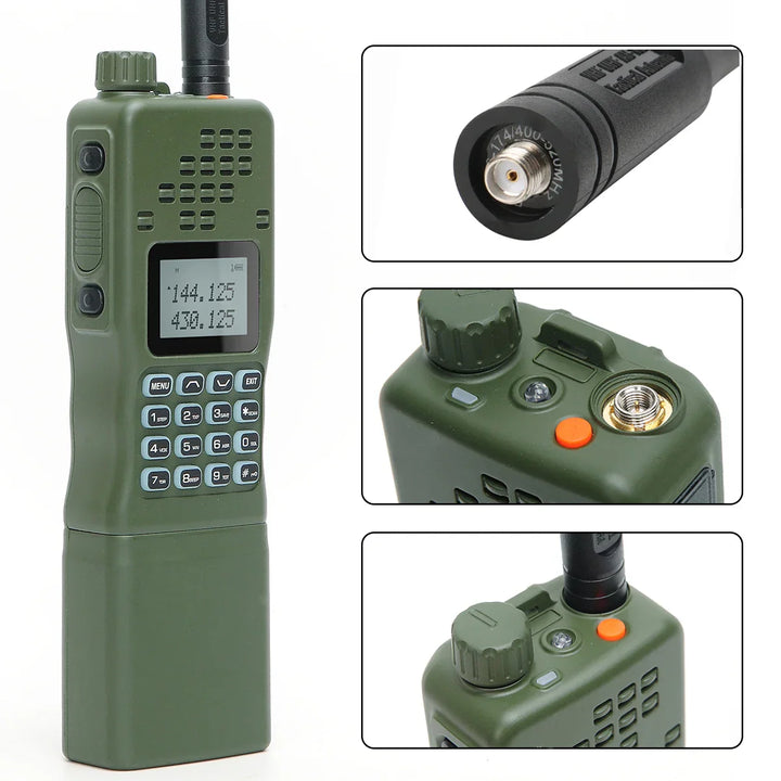 Dual-Band Walkie Talkie - CommGuard-Green-Nora Luxe