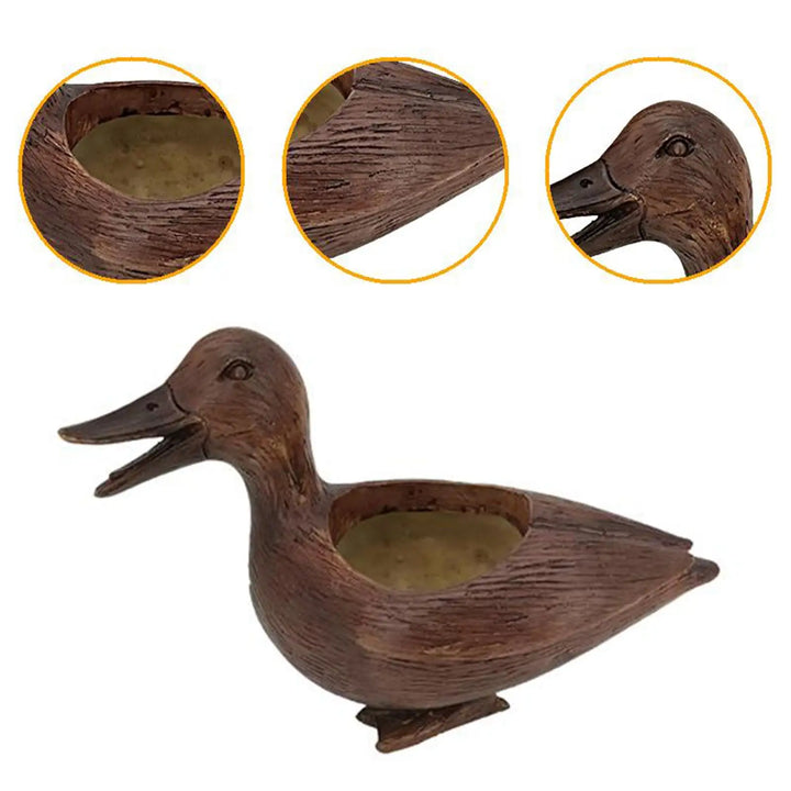 Duck Statue Flowerpot - QuackyPlanter-Nora Luxe