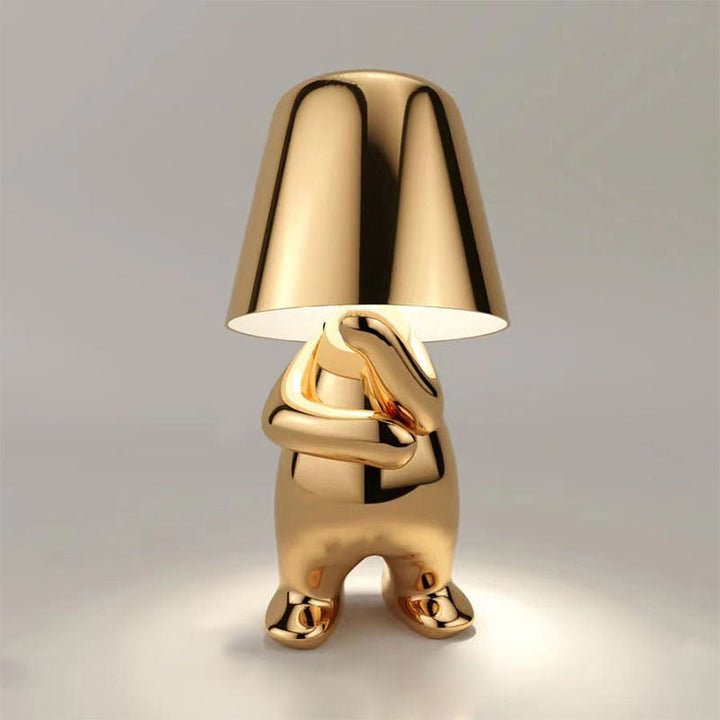 DudeLamp-Thinking in Gold-Nora Luxe