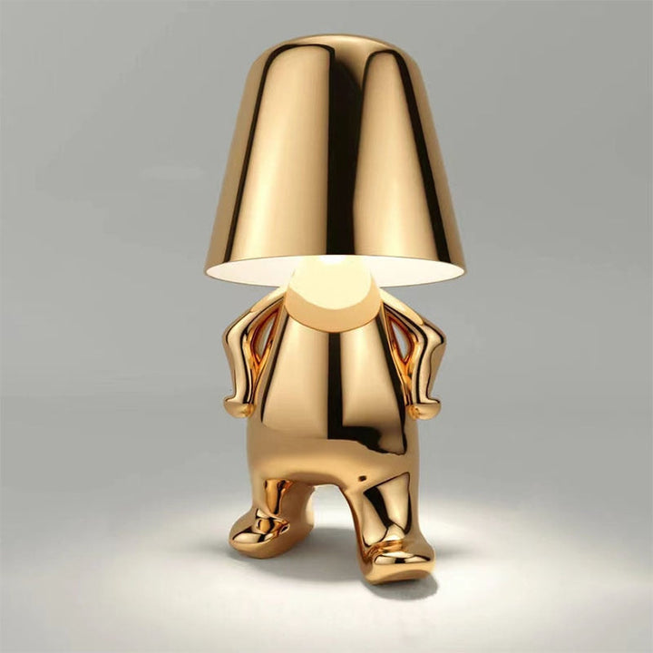 DudeLamp-Walking Gold-Nora Luxe