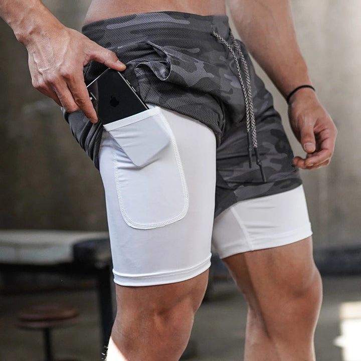 Dynamic Camouflage Shorts - Maverick-Yellow Camouflage-S-Nora Luxe