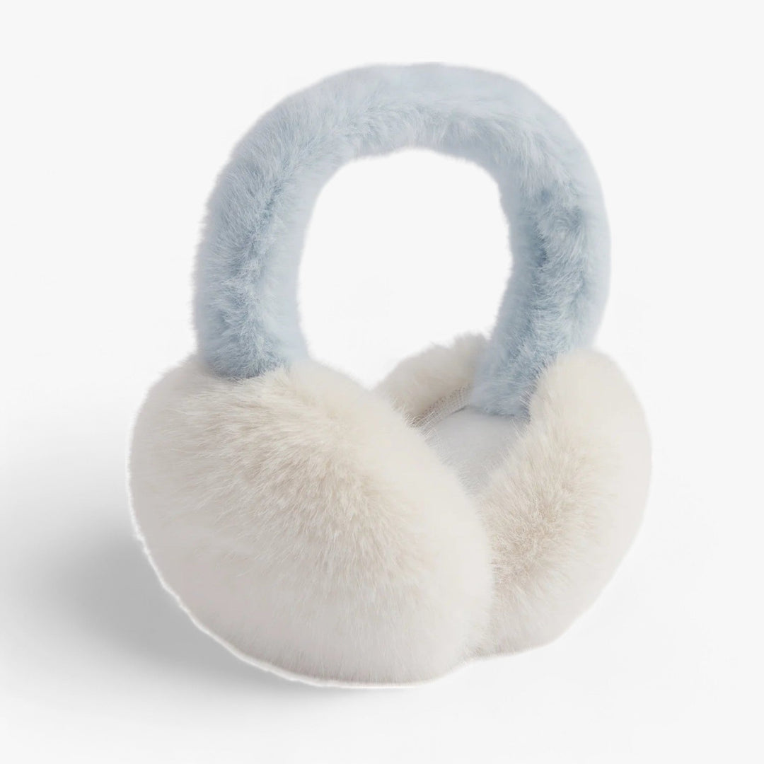 Ear warmers in faux fur | Winter Luxury and Warmth - Luna-Composition B-Nora Luxe
