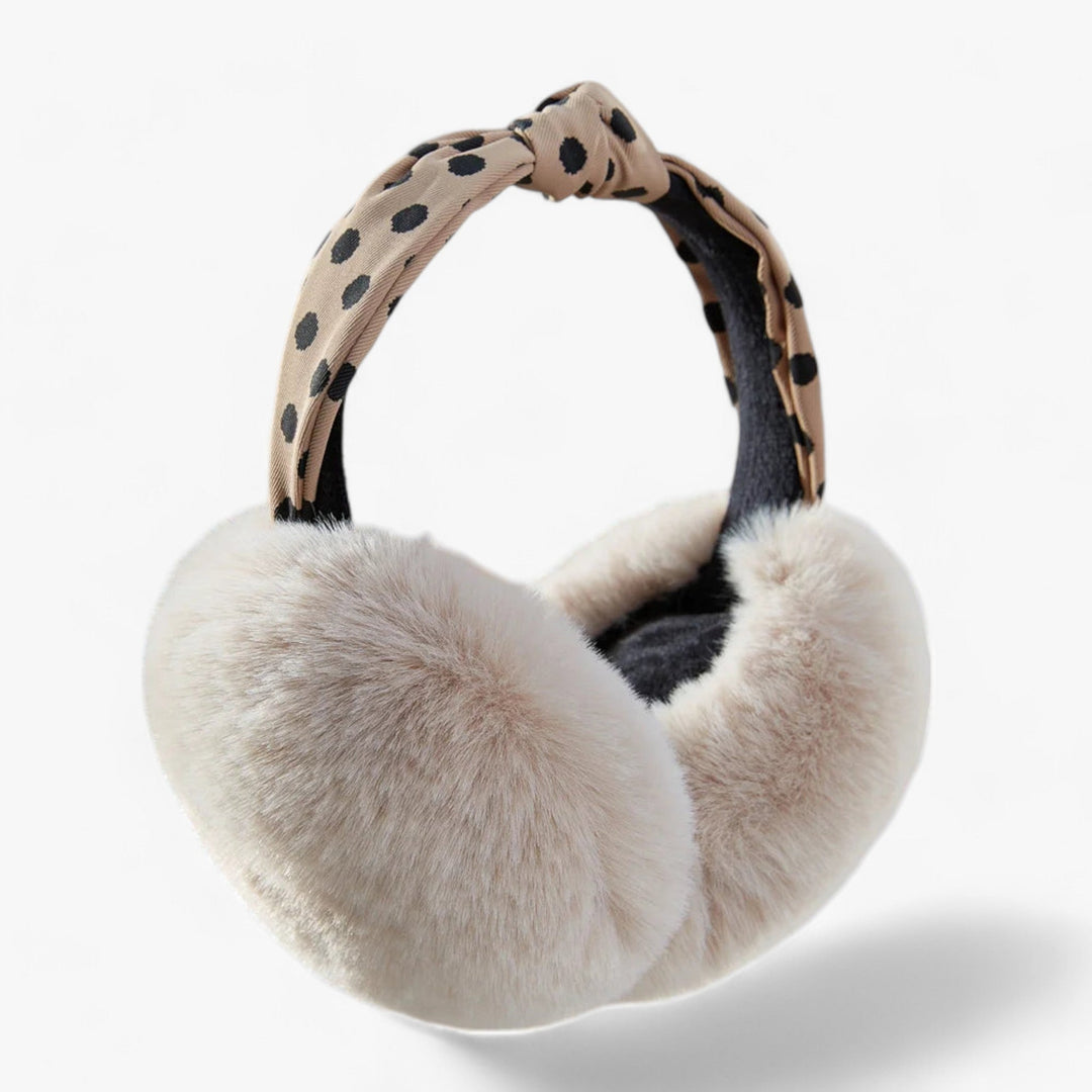 Ear warmers in faux fur | Winter Luxury and Warmth - Luna-Stip A-Nora Luxe