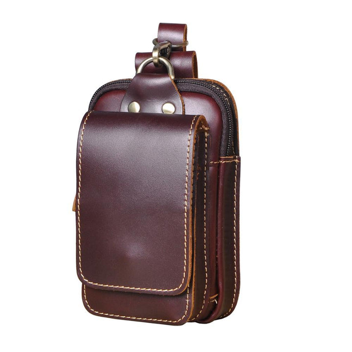 Genuine Leather Men’s Waist Pack