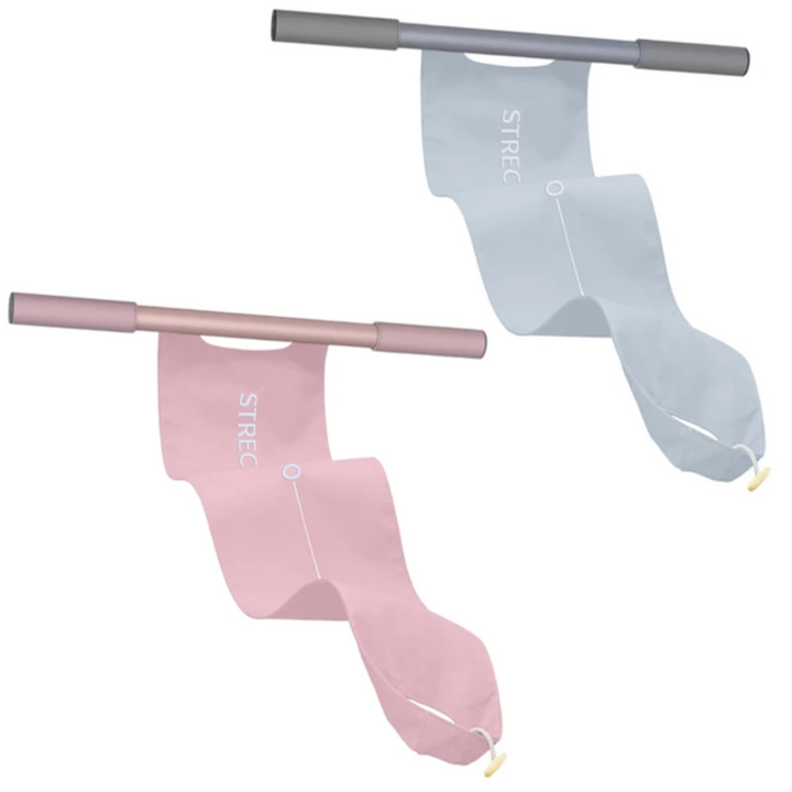 Elastic Training Band with Handles & Foot Loops - FlexiStretch Trainer-Blue-Nora Luxe