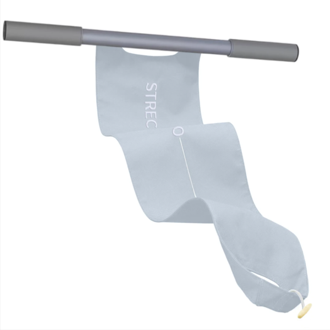 Elastic Training Band with Handles & Foot Loops - FlexiStretch Trainer-Blue-Nora Luxe