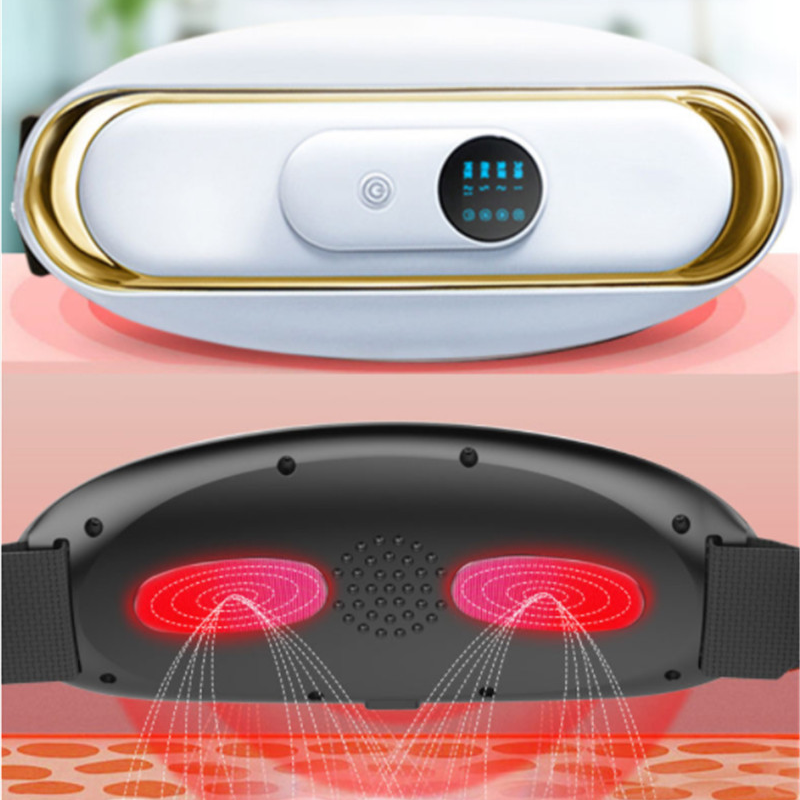 Electric Belly Fat Burner and Waist Massager - SlimBelt-White-Nora Luxe