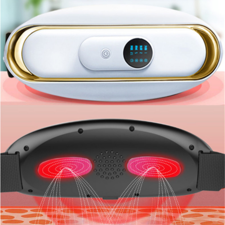 Electric Belly Fat Burner and Waist Massager - SlimBelt-White-Nora Luxe
