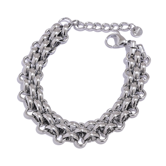Elegant Charm Bracelet | Silver Plated | Perfect Gift-925 Silver-Nora Luxe