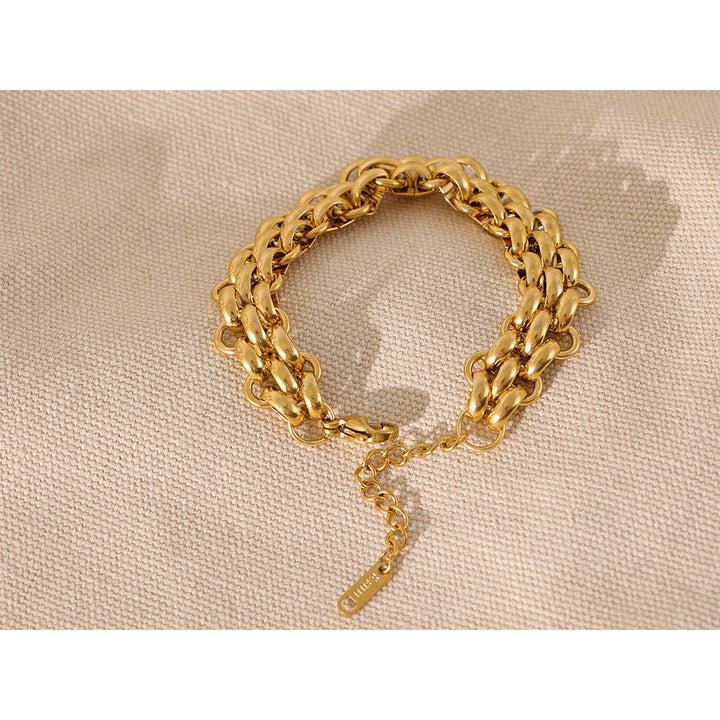 Elegant Charm Bracelet | Silver Plated | Perfect Gift-Gold-plated-Nora Luxe