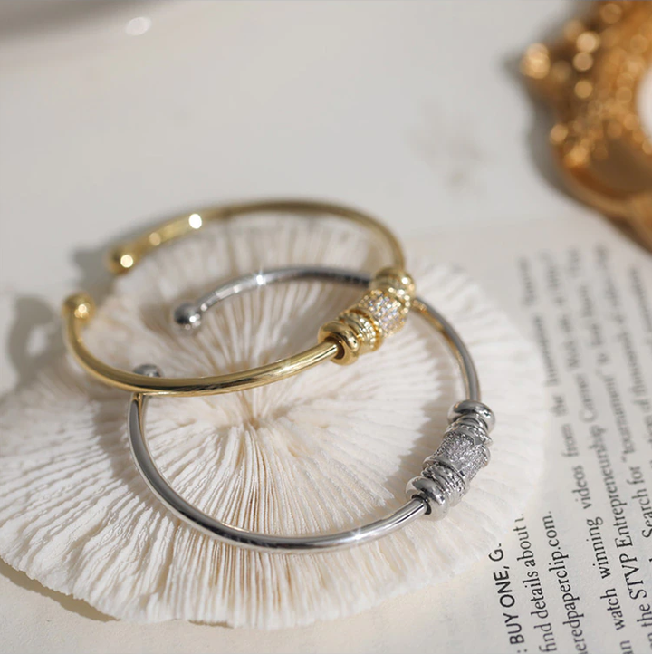 Elegant French Style Bracelet | Women's Fashion Jewellery-Silver-Nora Luxe