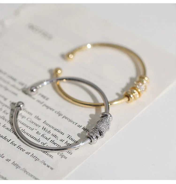 Elegant French Style Bracelet | Women's Fashion Jewellery-Silver-Nora Luxe