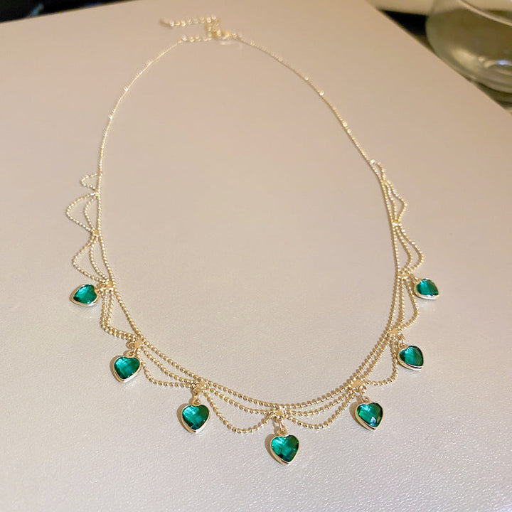 Elegant Heart Necklace-Nora Luxe