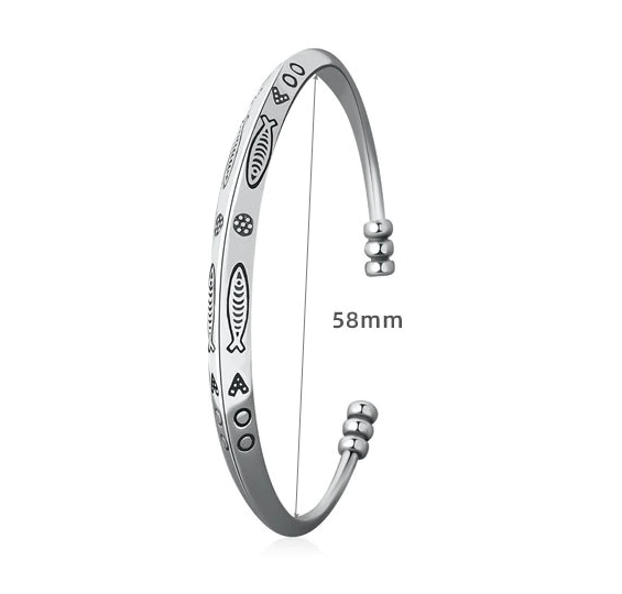 Elegant Prosperity Koi Fish Bracelet-Nora Luxe
