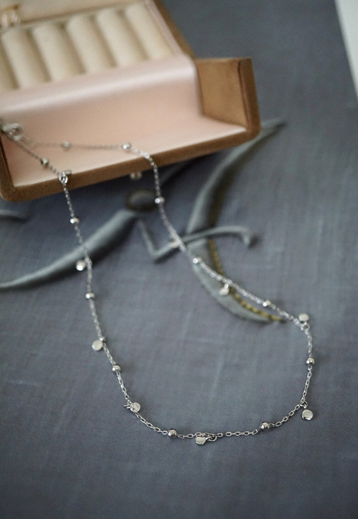 Elegant Silver Teardrop Necklace | Perfect for Every Occasion-Nora Luxe