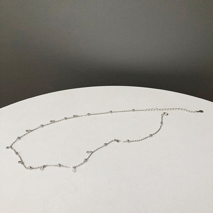 Elegant Silver Teardrop Necklace | Perfect for Every Occasion-Nora Luxe