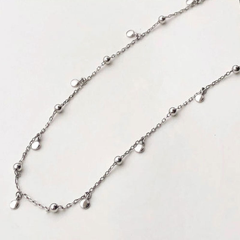 Elegant Silver Teardrop Necklace | Perfect for Every Occasion-Nora Luxe