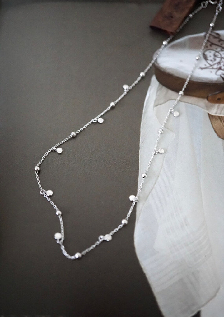 Elegant Silver Teardrop Necklace | Perfect for Every Occasion-Nora Luxe