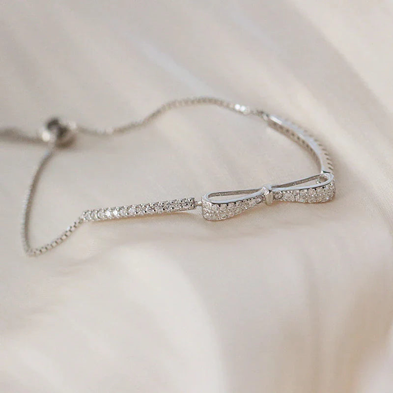 Elegant Silver Tennis Bracelet with Zirconia-Nora Luxe