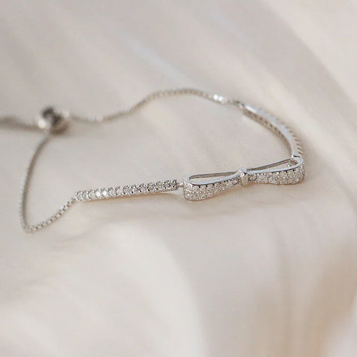 Elegant Silver Tennis Bracelet with Zirconia-Nora Luxe