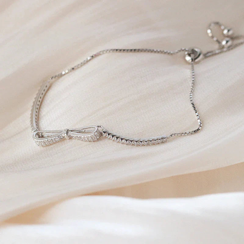 Elegant Silver Tennis Bracelet with Zirconia-Nora Luxe