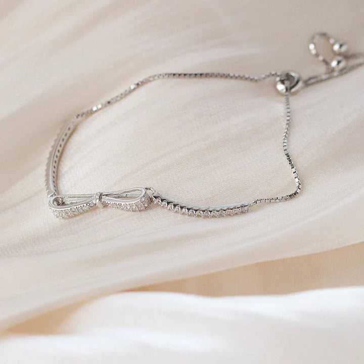 Elegant Silver Tennis Bracelet with Zirconia-Nora Luxe