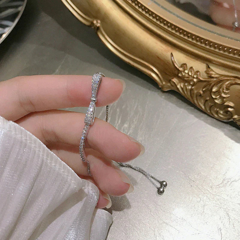 Elegant Silver Tennis Bracelet with Zirconia-Nora Luxe