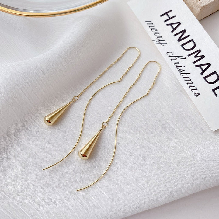 Elegant Waterdrop Earrings | Simple and Stylish Jewellery-Nora Luxe