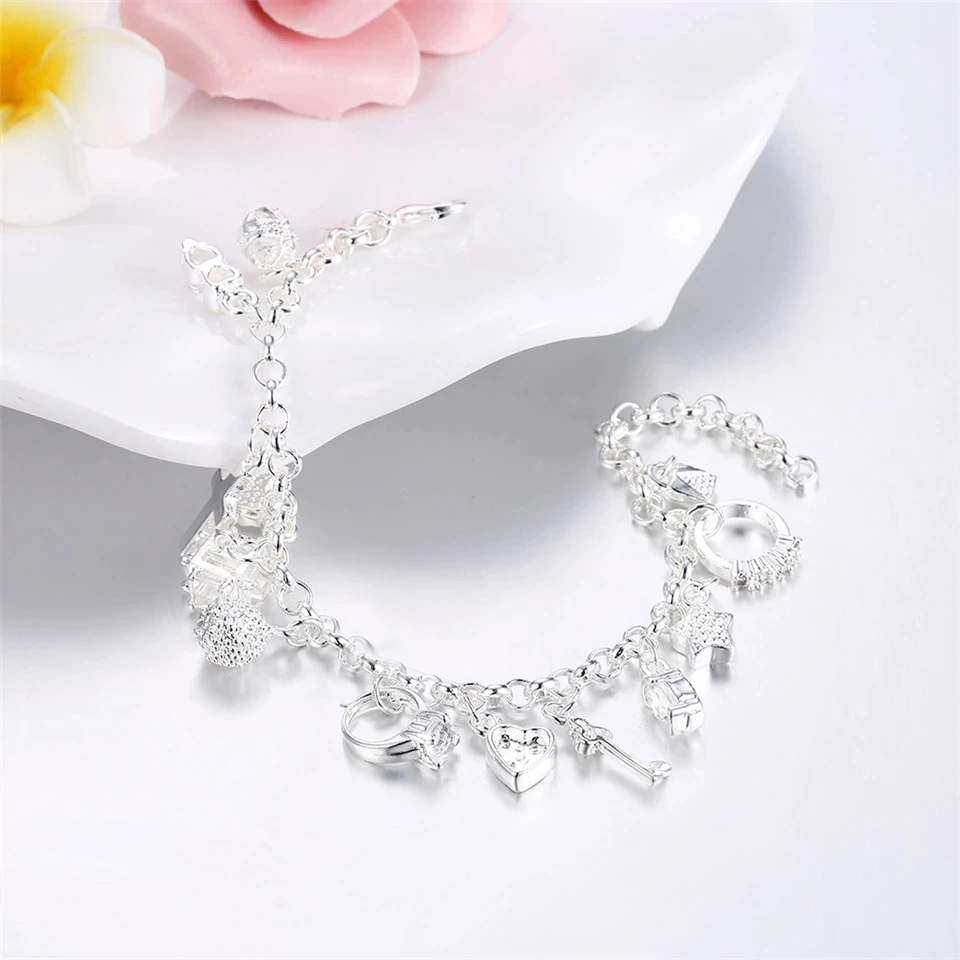 Elegant Women's Charm Bracelet | Lucky Jewellery-Nora Luxe