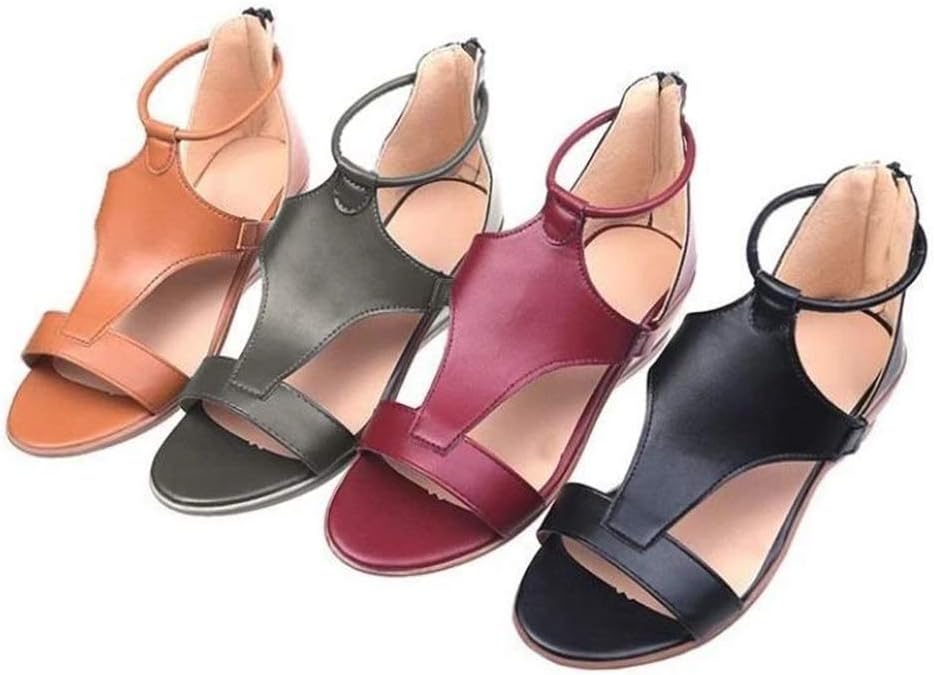 ElevateStyle Sandals | Women's Sandals with Elevated Heel and Ankle Strap Design-Black-6-Nora Luxe