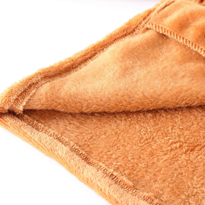 Ellle - Warm Teddy Winter Coat for Women-Blue-XS-Nora Luxe