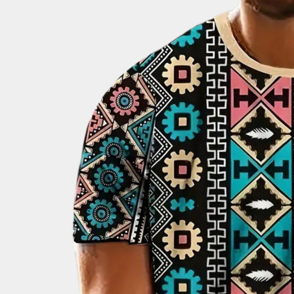 Elne - Trendy T-shirt for Men-S-Nora Luxe