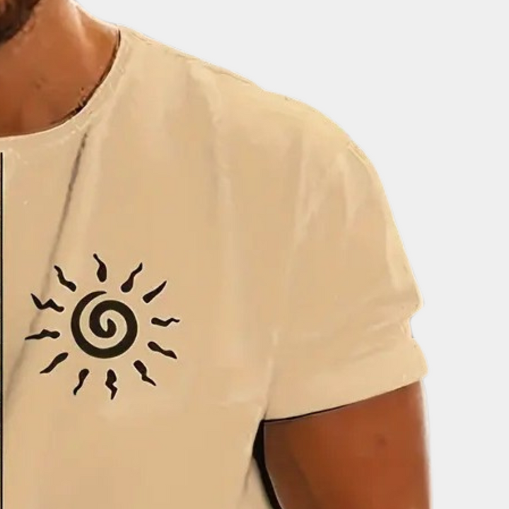 Elne - Trendy T-shirt for Men-S-Nora Luxe